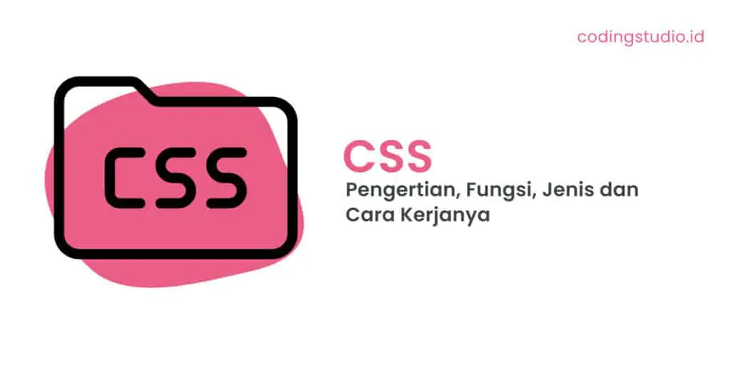 CSS Pengertian, Fungsi, Jenis dan Cara Kerjanya