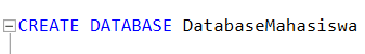 Belajar database: Query untuk membuat database