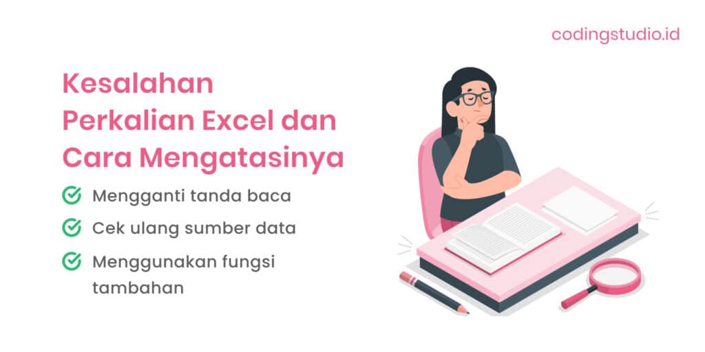 Kesalahan Perkalian Excel dan Cara Mengatasinya