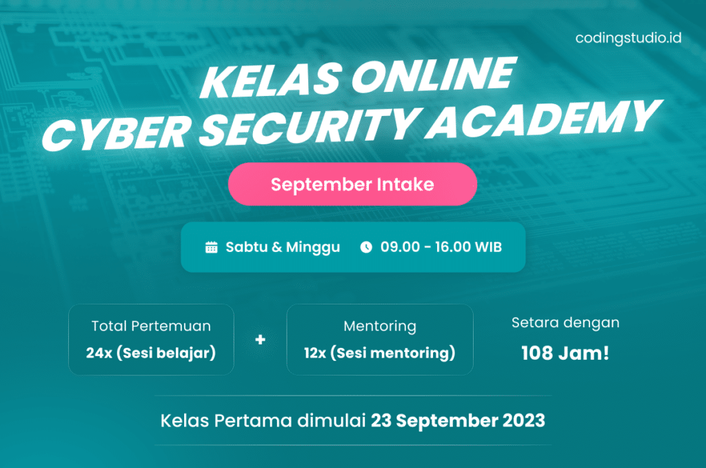 Kelas Online Cyber Security Academy
