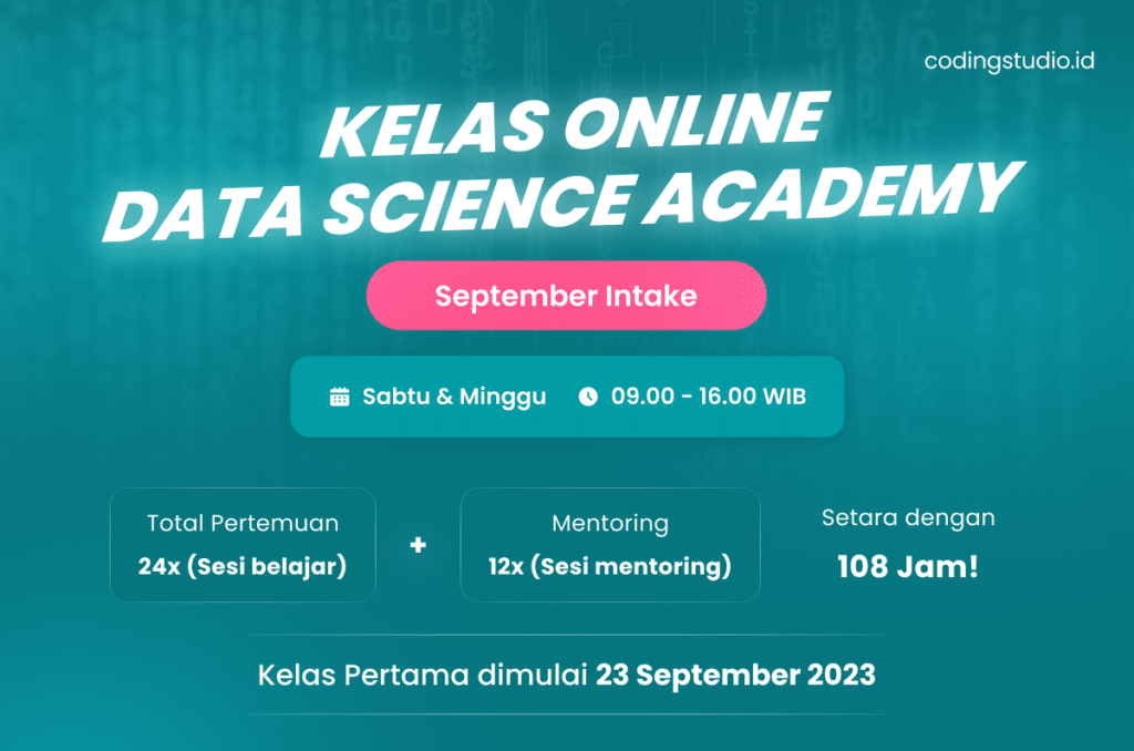 Kelas Online Data Science Academy