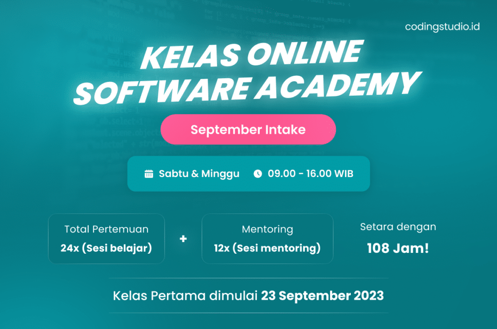 Kelas Online Software Engineer Academy