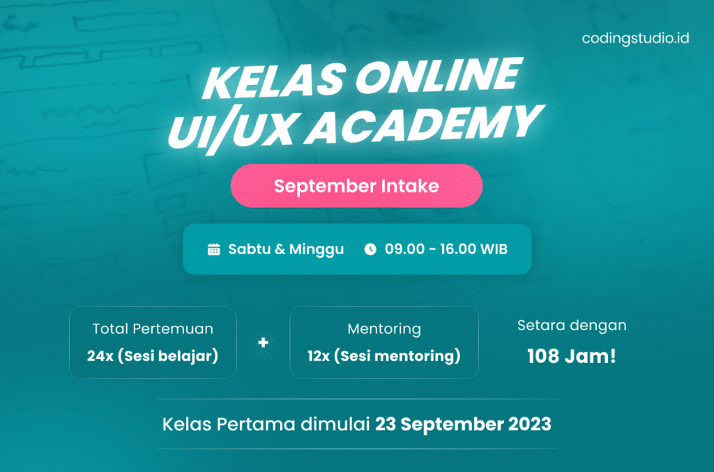 Kelas Online UI UX Academy