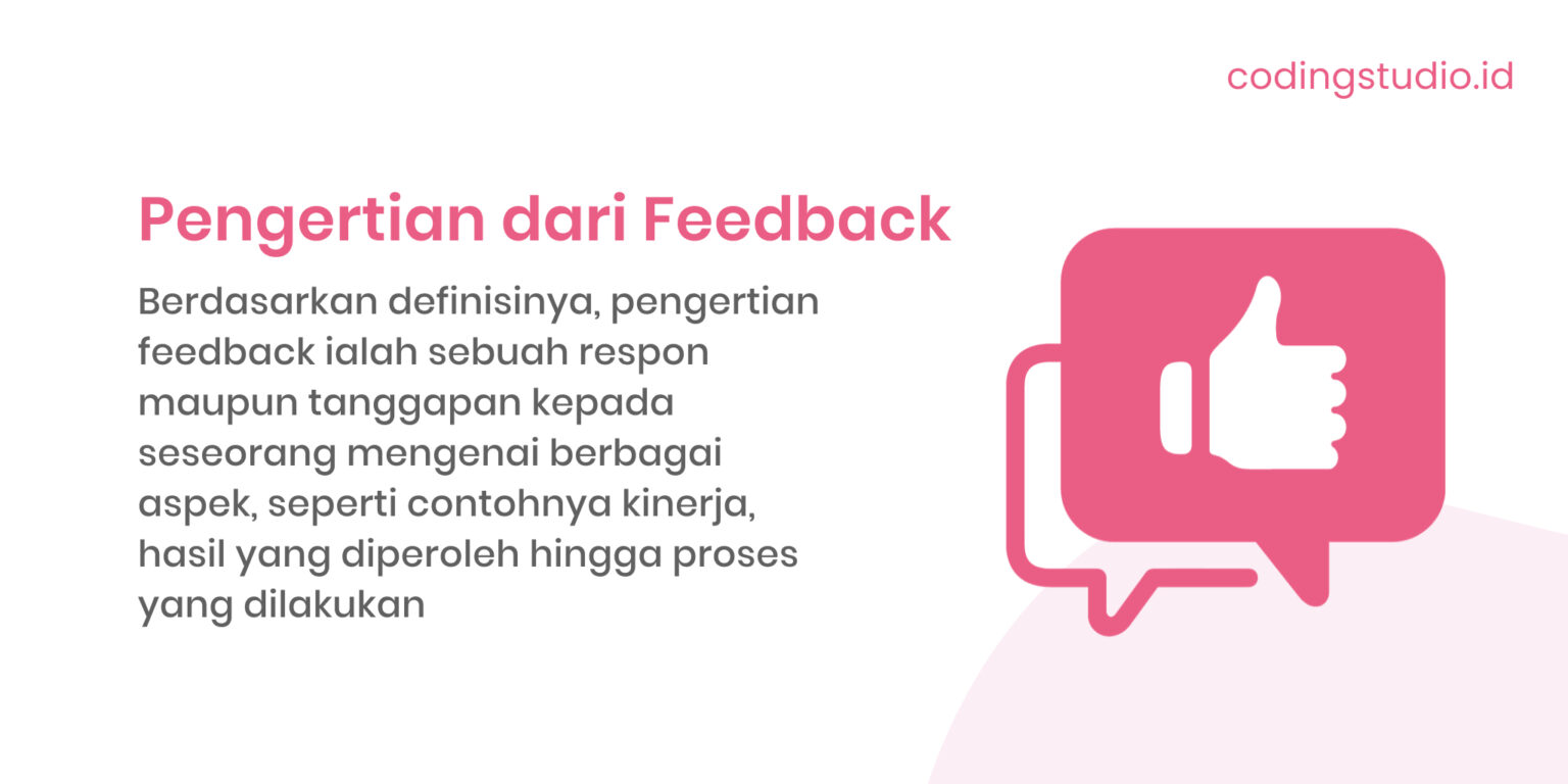 Feedback Adalah? Pengertian, Fungsi, Jenis Dan Tipsnya