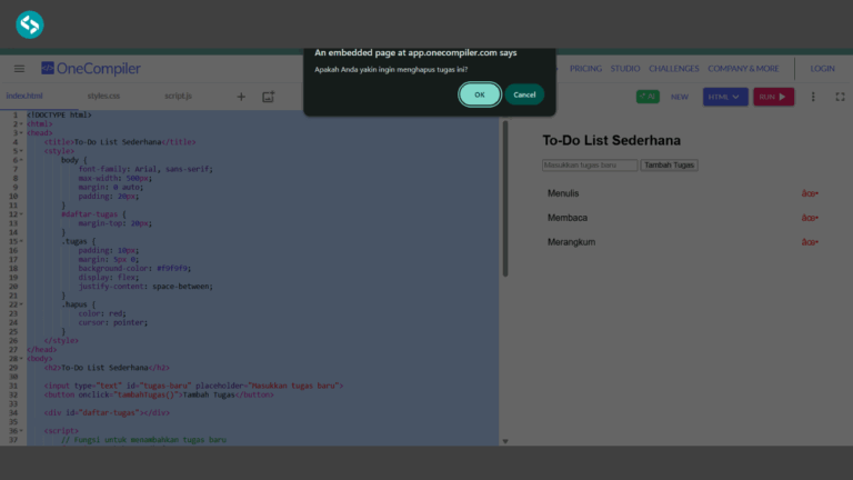 4 Contoh Coding Sederhana yang Mudah untuk Pemula – E-TEST.ID