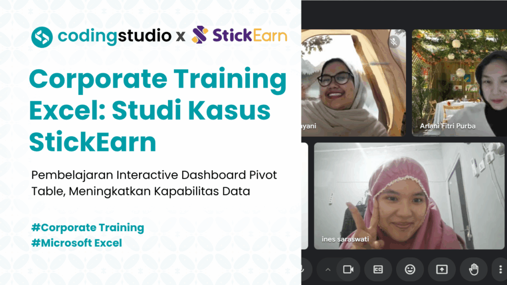 Corporate Training Excel Studi Kasus StickEarn