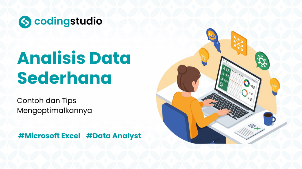 Contoh Analisis Data Sederhana dengan Excel versi Coding Studio