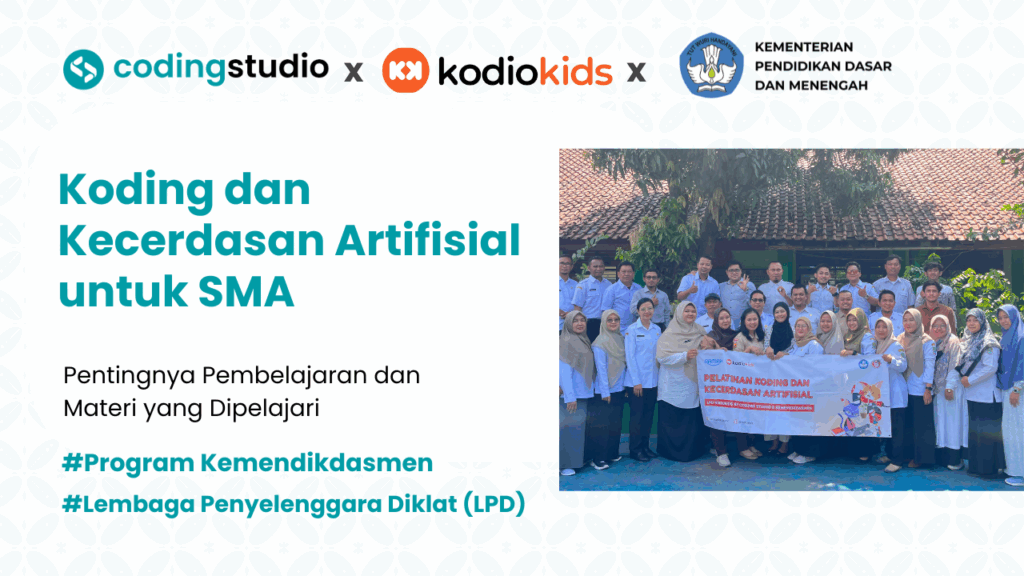 Kurikulum Dasar Koding dan Kecerdasan Artifisial untuk SMA