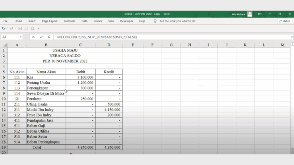 Rumus VLOOKUP dan HLOOKUP