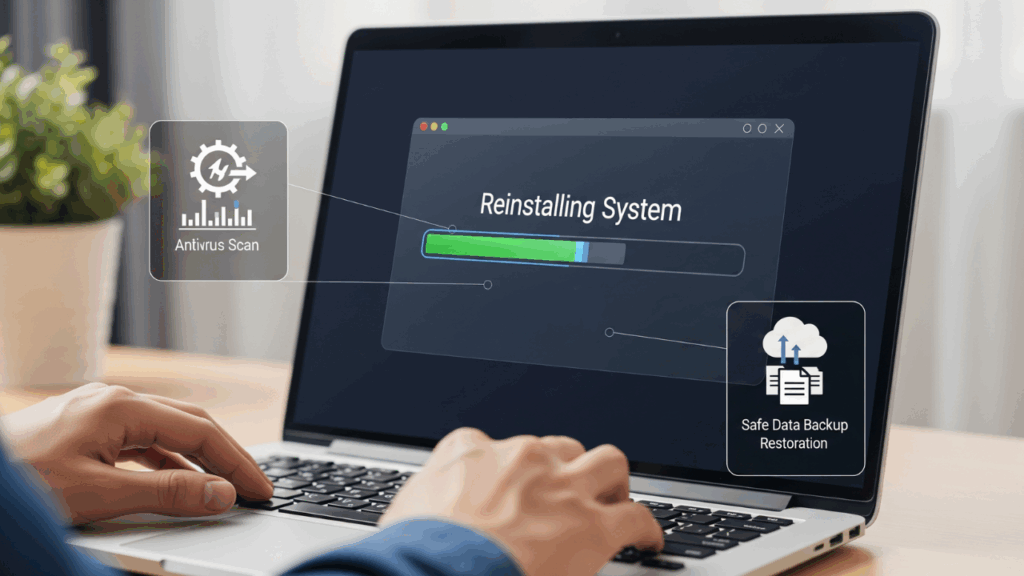 Segera Lakukan Pemulihan atau Reinstall Jika Infeksi Parah