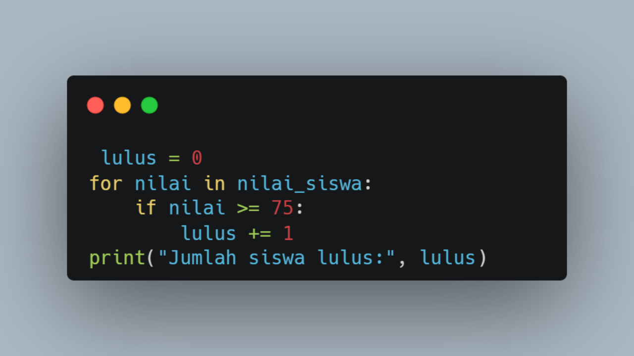 Hitung dan Uji Logika IF
