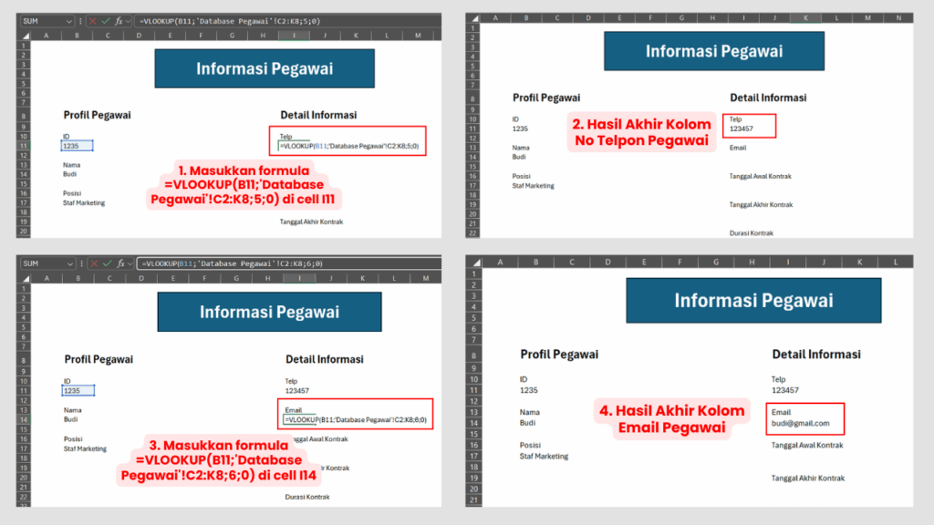 Buat Tampilan Profil 4