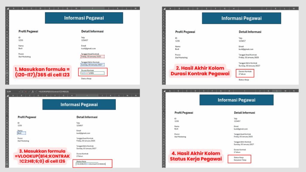 Buat Tampilan Profil 6