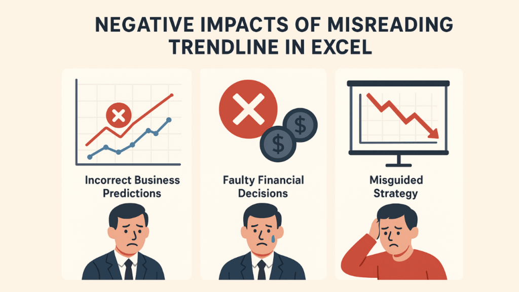 Dampak Negatif Akibat Salah Membaca Trendline di Excel