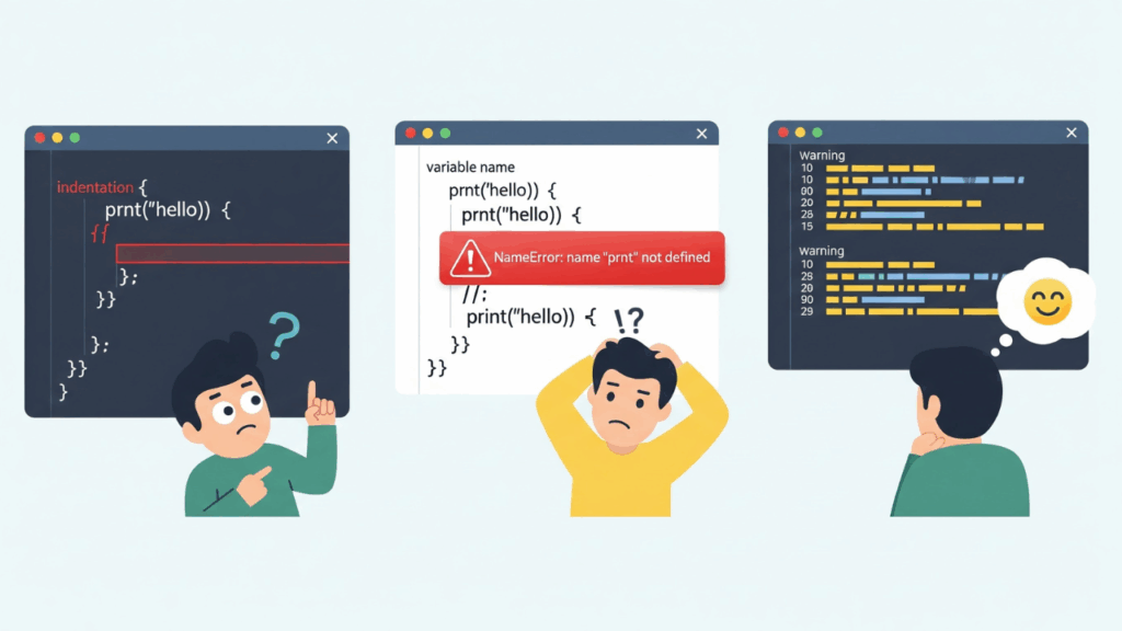 Kesalahan Umum Pemula Saat Belajar Pemrograman Python