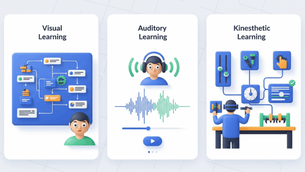 Mendukung Berbagai Gaya Belajar dalam Tim