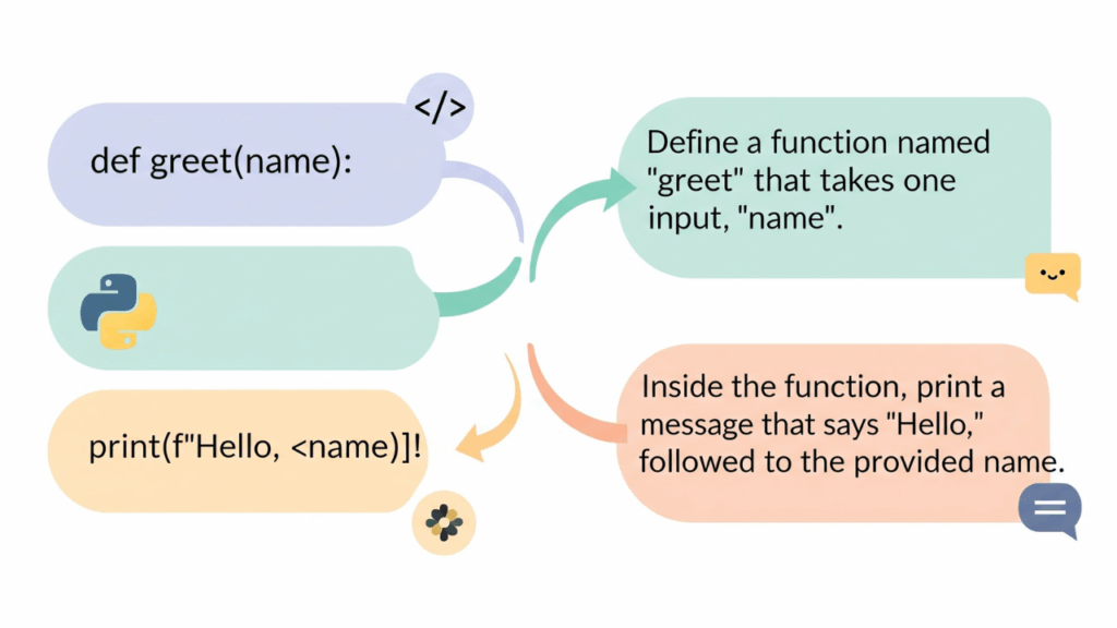 Sintaks Mirip Bahasa Manusia
