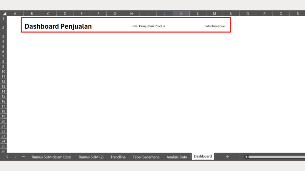 Susun Elemen Dashboard Sesuai Kebutuhan