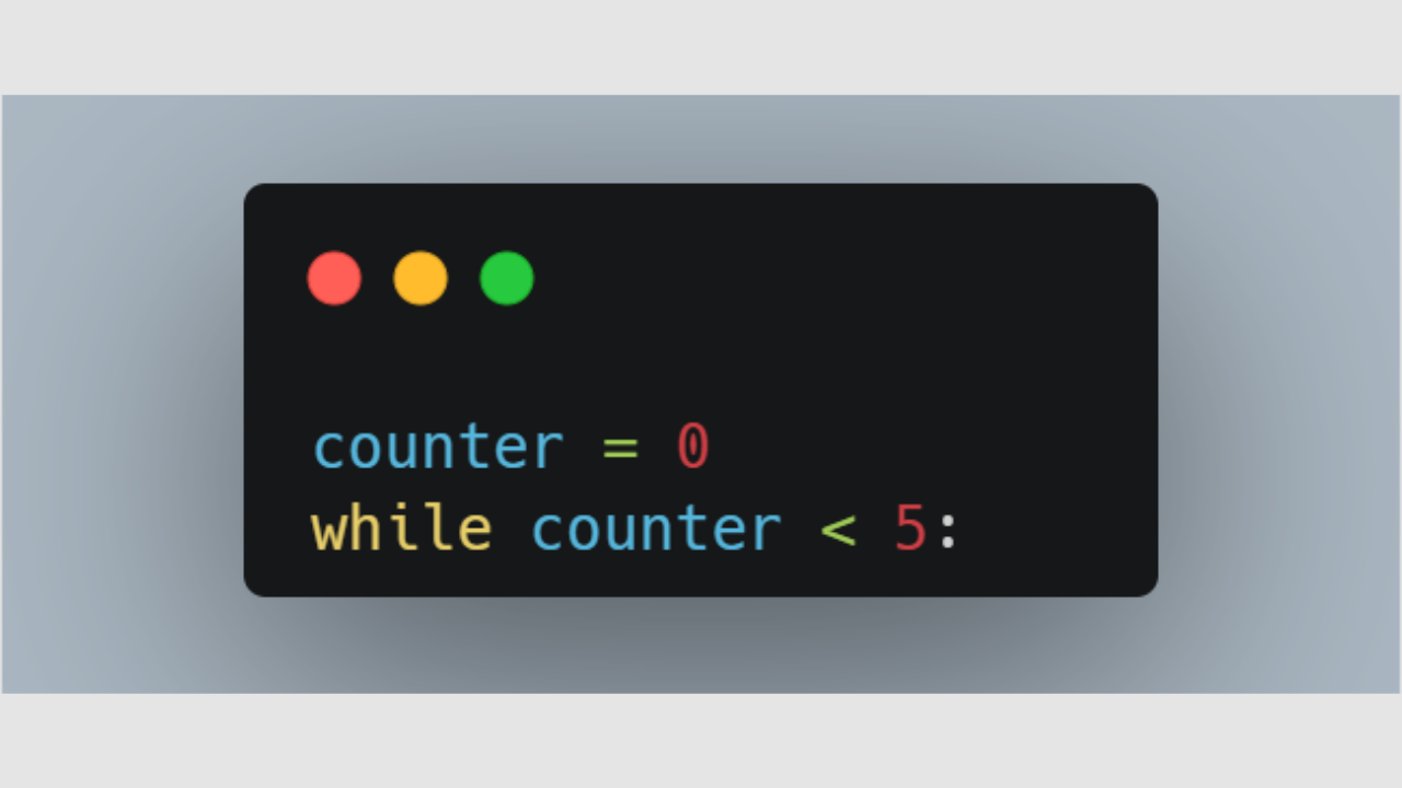Tulis Sintaks While Loop