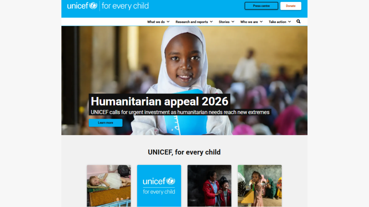 Contoh Website Organisasi Nirlaba