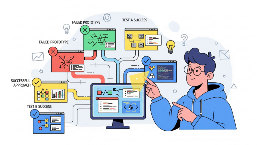 Eksperimen dan Tidak Takut Salah