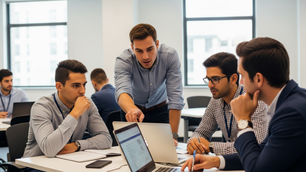 Interaksi dengan Pemateri