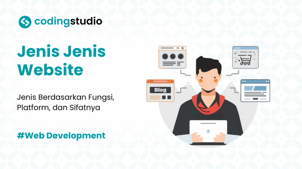 Jenis jenis Website berdasarkan Fungsi, Platform, dan Sifatnya