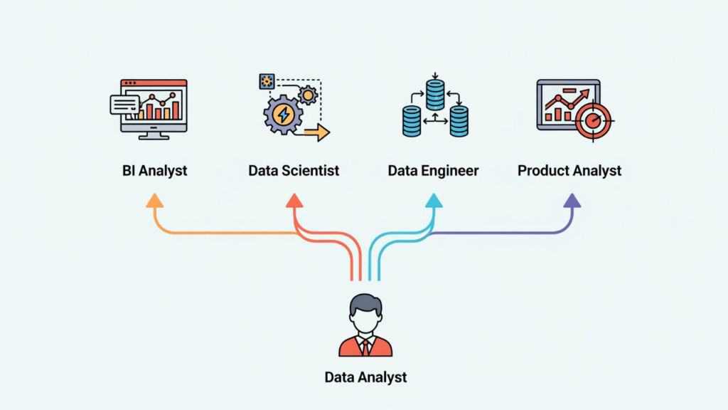 Pilihan Karir Lanjutan untuk Data Analyst