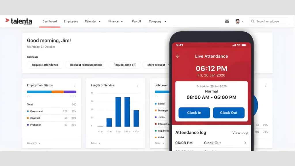 Tampilan Mekari Talenta