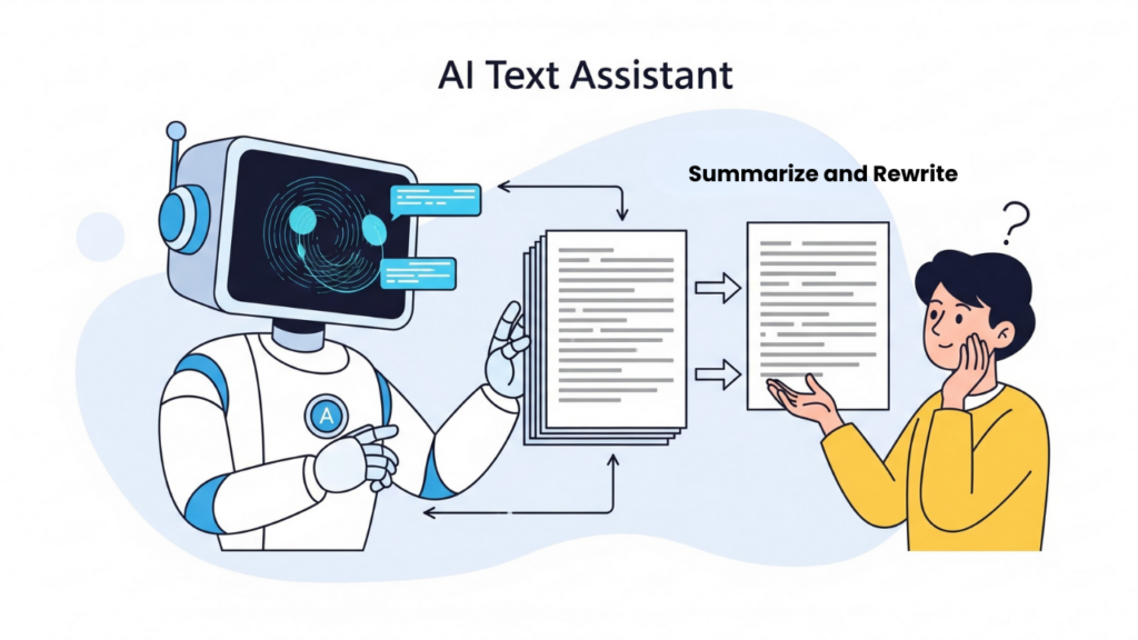 AI Bantu Tulis atau Rangkum Teks