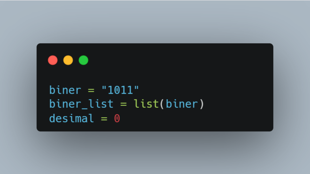 Menyiapkan Variabel Penampung Hasil