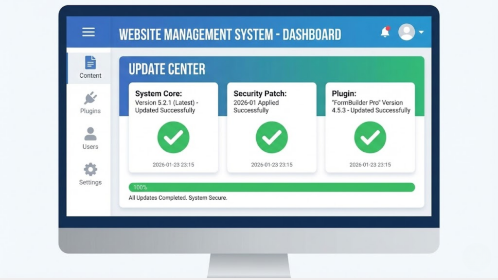 Update Sistem dan Plugin