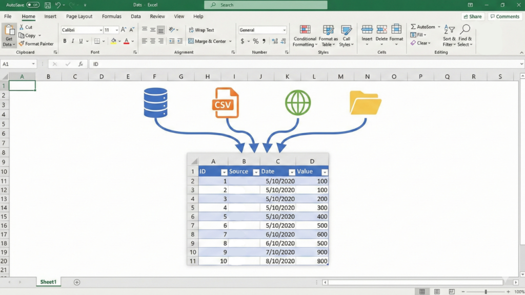 Apa Itu Fungsi Get Data di Excel?
