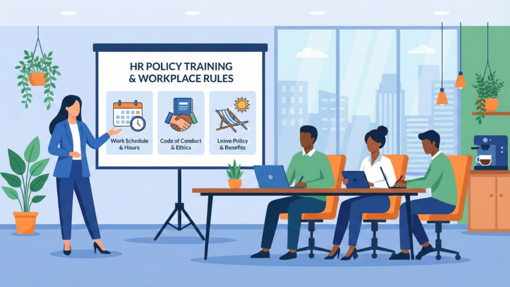 Aturan Kerja dan Kebijakan Perusahaan