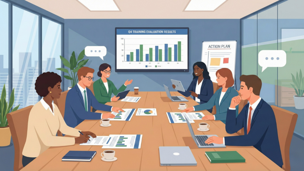 Evaluasi Bersama Atasan atau HR