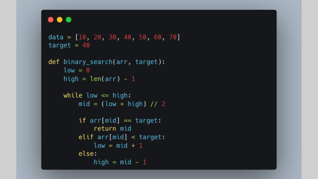 Hitung Posisi Tengah dan Bandingkan dengan Target