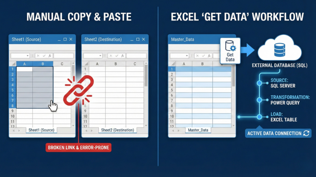 Koneksi ke Sumber Data