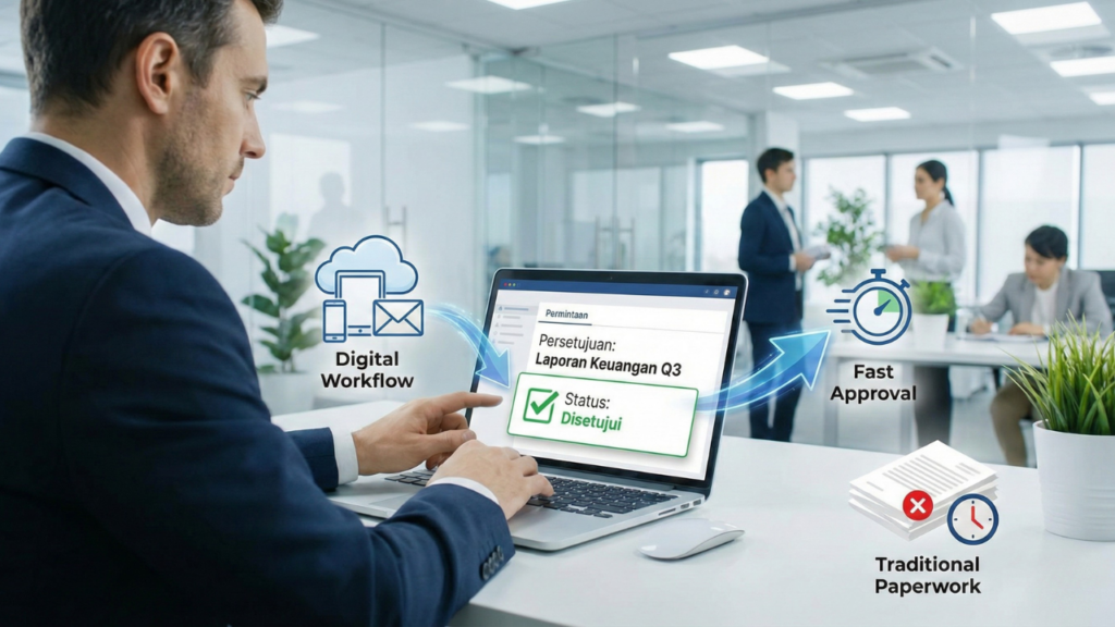 Mempercepat Proses Kerja dan Approval
