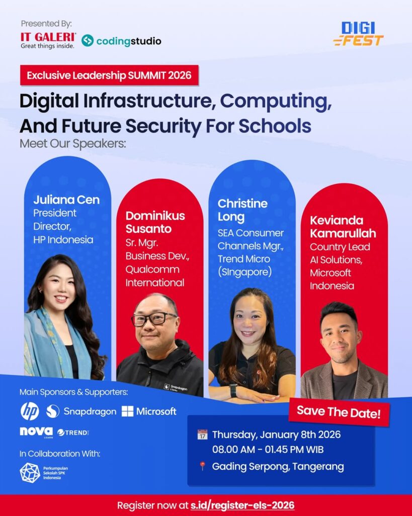 Poster 3: Infrastruktur Digital dan Keamanan Sekolah untuk Transformasi Digital
