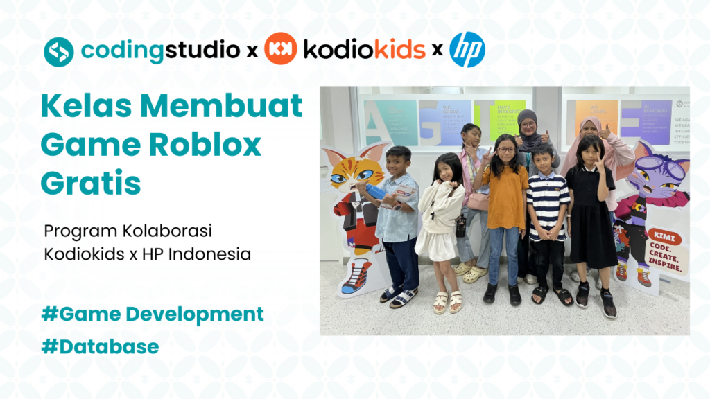 Roblox Day x HP Indonesia: Kolaborasi Edukasi Game Development untuk Anak
