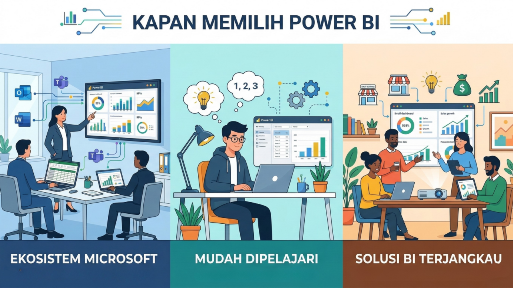 Kapan Anda Harus Memilih Power BI?