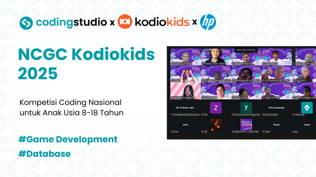 NCGC Kodiokids 2025: Kompetisi Coding Nasional untuk Generasi Digital