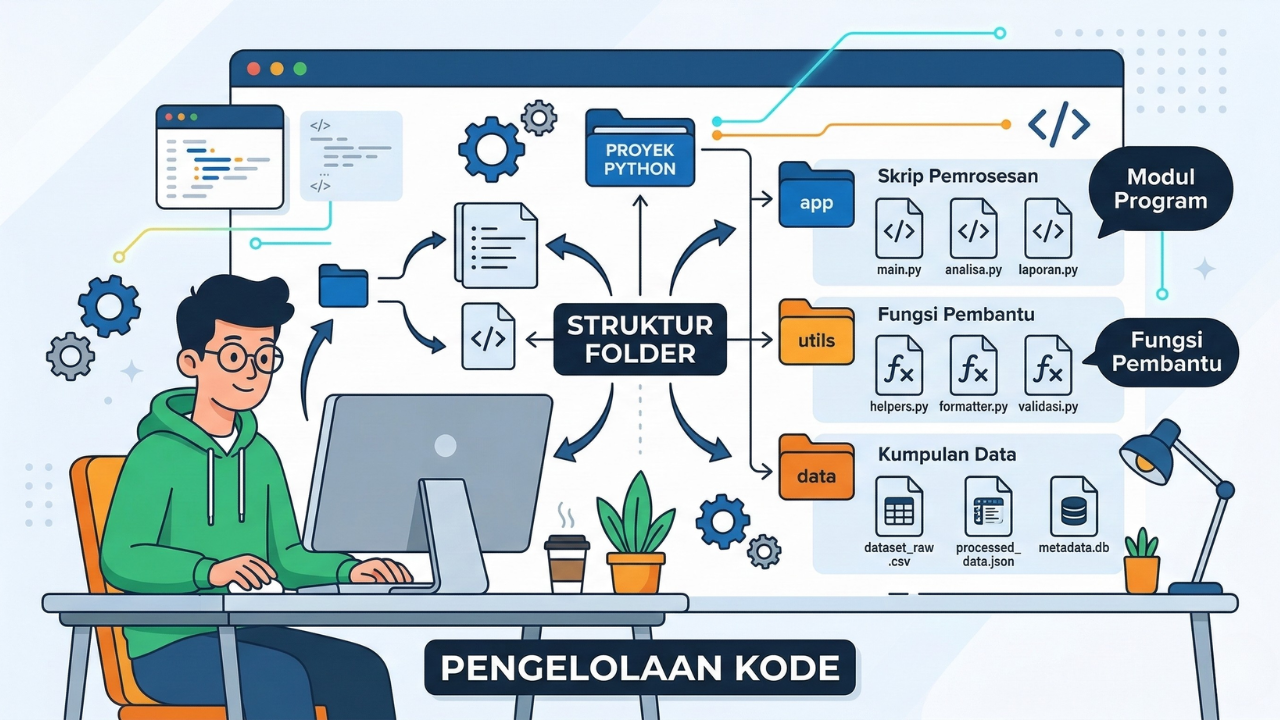 4 Contoh Struktur Project Python yang Dapat Ditiru Pemula – E-TEST.ID