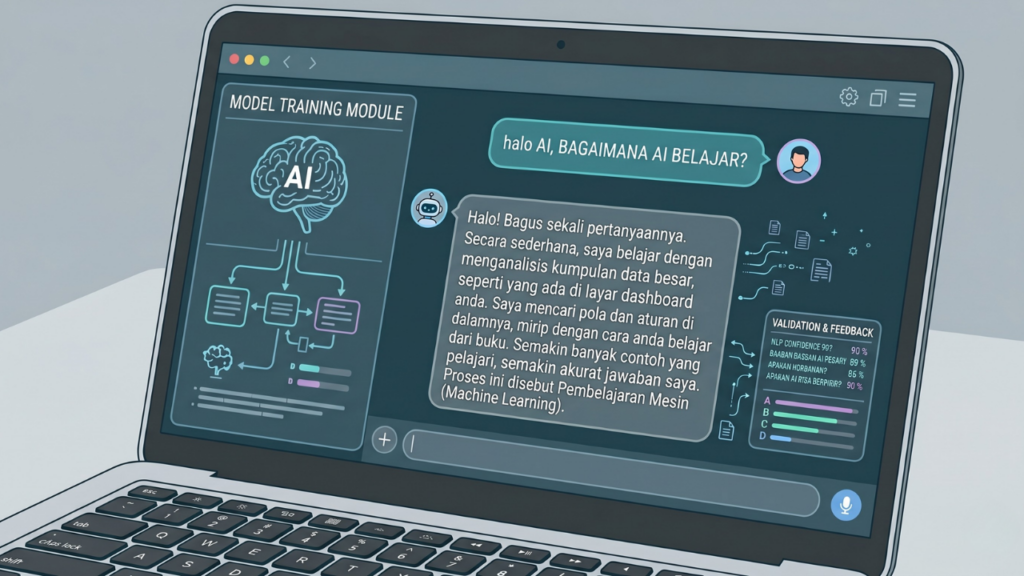 AI Memproses Pertanyaan Pengguna