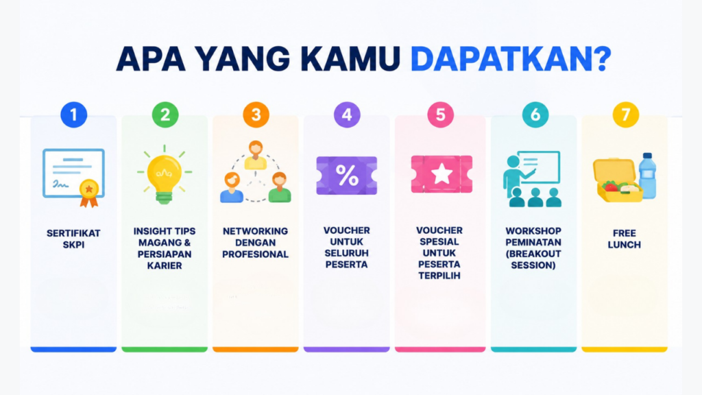 Benefit Eksklusif untuk Peserta Seminar Career Exploration 2026