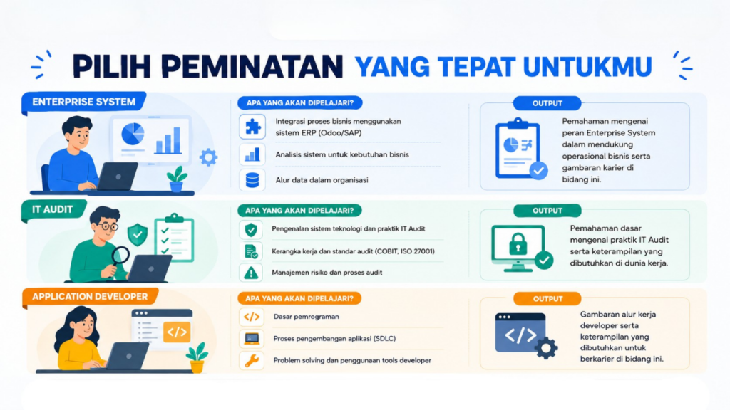 Tiga Topik Utama dalam Seminar Career Exploration 2026