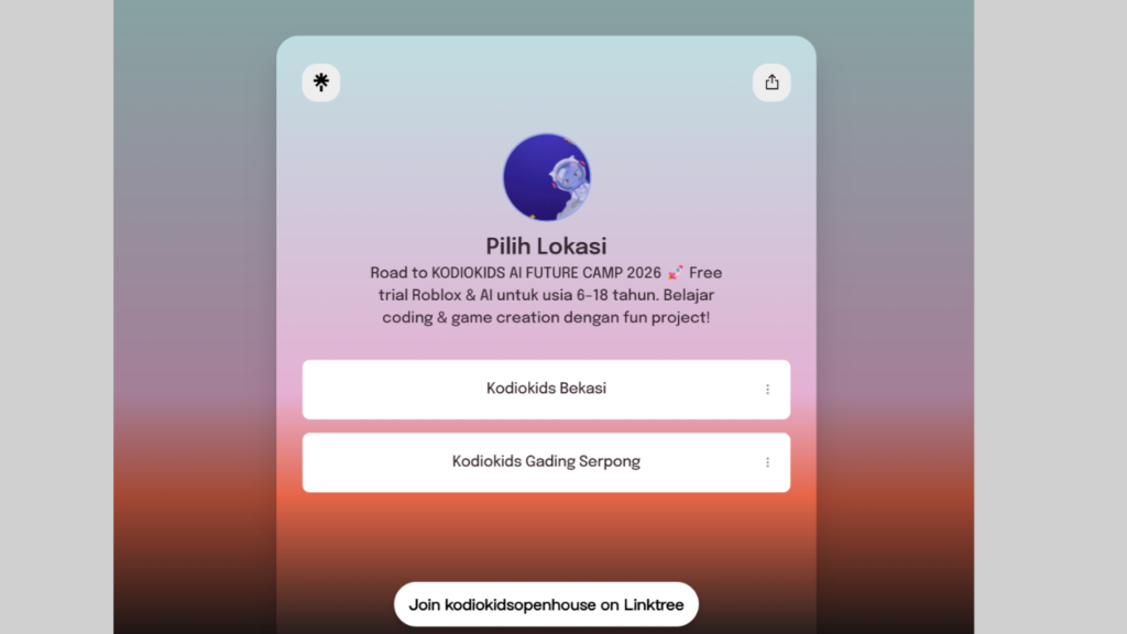 Pilih Lokasi Trial Class Offline