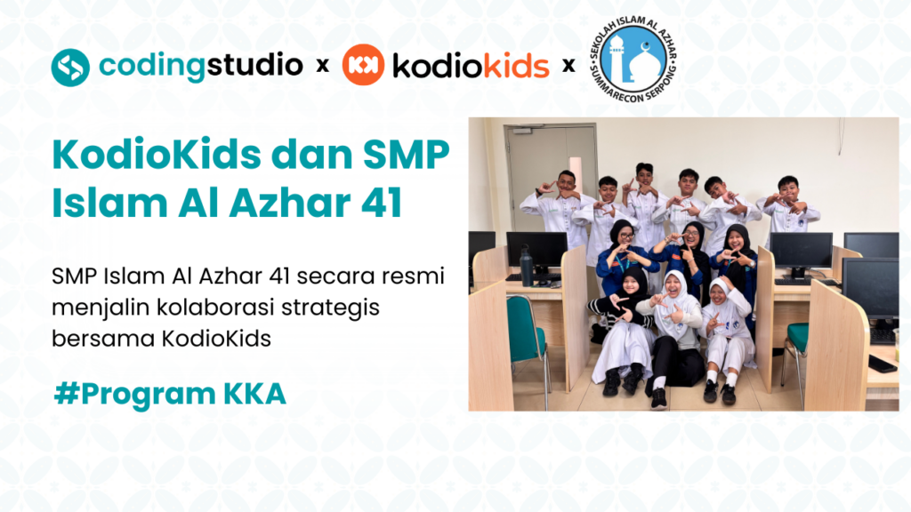 Kolaborasi KodioKids dan SMP Islam Al Azhar 41 Summarecon Serpong Hadirkan Ekskul AI & Coding